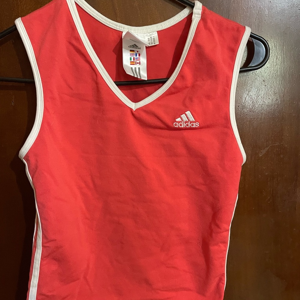 Adidas sleeveless athletic top